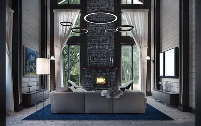 Дизайн интерьера дома современная классика площадью 100 кв.м. - YouTube