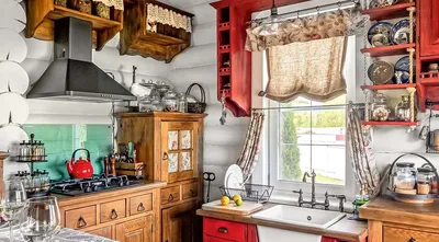 Дизайн маленькой кухни на даче фото фотографии