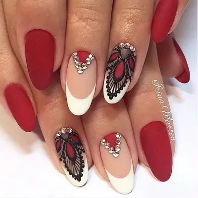 красный дизайн ногтей: 13 тыс изображений найдено в Яндекс.Картинках |  Maroon nails, Nail art, Best nail art designs