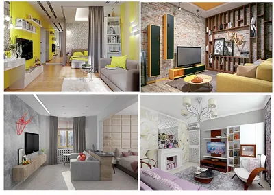 До и после: Квартира 32 кв.м — без перепланировки | Houzz Россия