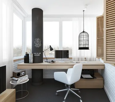 Домашний кабинет: планировка и стили интерьера - Дизайн квартир - Блог ГК  «Фундамент»