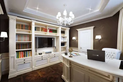 Домашний кабинет: планировка и стили интерьера - Дизайн квартир - Блог ГК  «Фундамент»