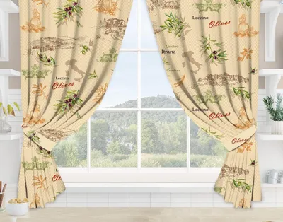Коротка тюль - фиранки на окна, недорогие шторы и тюль