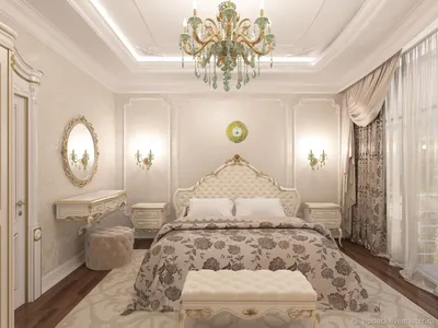 Красивые шторы в спальню - Luxury Antonovich Design