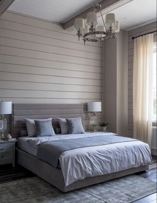 Дизайн спальни в деревянном доме фото фотографии