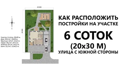 Заказать ландшафтный дизайн дачного участка 20 соток — Москва, Московская  область
