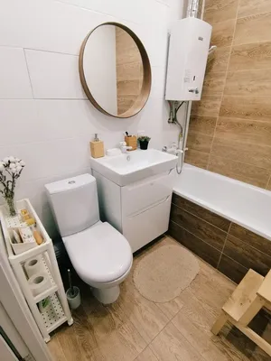 Ремонт ванной комнаты в панельном доме под ключ в Москве: фото и цены  смотрите на сайте