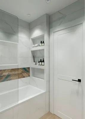 Дизайн ванной комнаты в частном доме 5.8 кв.м | Instagram