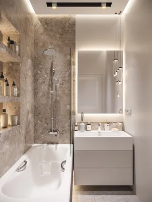 Интерьер ванной комнаты в частном доме: 10 важных нюансов и 30 фото для  вдохновения — Roomble.com