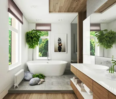 Фото: Дизайн ванной комнаты - Интерьер квартиры в классическом стиле в ЖК  «Времена года», 61 кв.м. | Дизайн ванной комнаты, Дизайн ванной, Роскошные  ванные комнаты