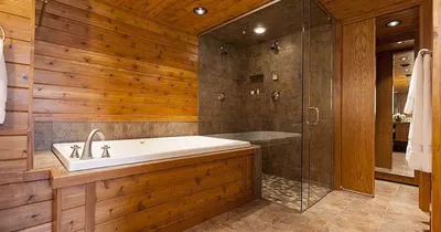 Каталог фото ремонта ванной комнаты в панельном доме