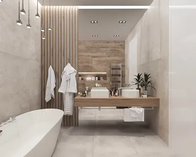Профессиональный дизайн ванной комнаты в Москве