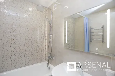 Ремонт ванной комнаты под ключ с материалами недорого в Москве