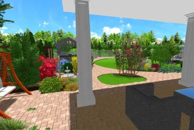 Ландшафтный дизайн сада: создание красоты вокруг дома | Пласт Инжиниринг |  Дзен