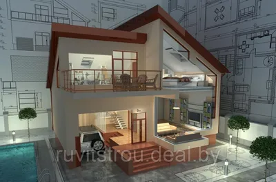 Дизайнерская лестница для дома на второй этаж » Галацвет Пермь 🔥