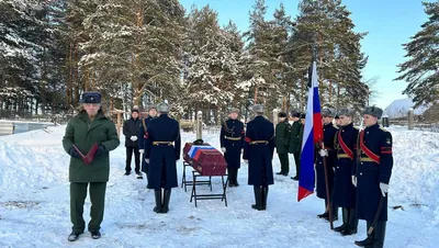 В Тверской области похоронили погибшего в СВО мобилизованного Дмитрия Орлова  - ТИА