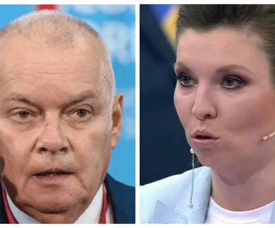 Дмитрий Киселев и Ольга Скабеева попали под подозрение в Украине, что им  грозит - Телеграф
