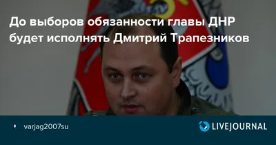 Трапезников Дмитрий Викторович - Глава Администрации Города Элиста -  Биография