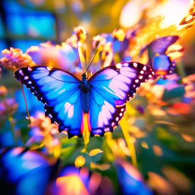 Картинка утро бабочки (40 фото) » Юмор, позитив и много смешных картинок