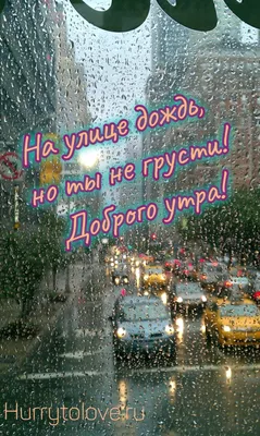 Доброе Утро! Дождь.