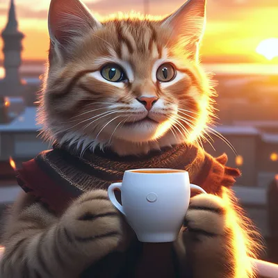 Зевающий кот: фото доброе утро - инстапик | Доброе утро, Кот, Веселые  картинки