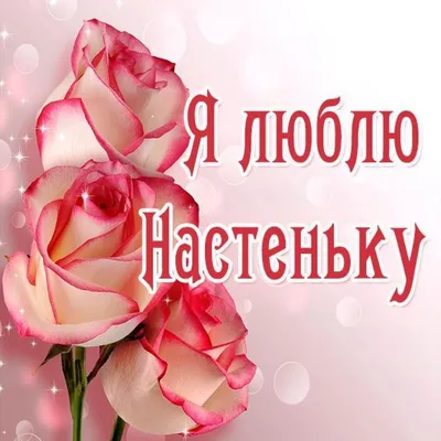 Настя! Доброе утро! Красивая открытка для Насти! Милая собачка. Щенок  йоркширского терьера. Открытка с розовыми тюльпанами.