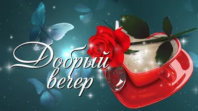 Добрый вечер ! Желаю доброго вечера! Пожелания чудесного вечера - YouTube