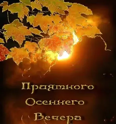 Доброй осенней ночи (59 фото) - 59 фото