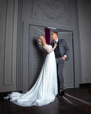 Белое платье, длинная фата: Степан Меньщиков показал фото свадьбы с  беременной избранницей - Страсти