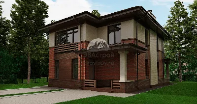 Проекты домов от 200 до 250 м² - Планы, 3D виды, фото в Казахстане