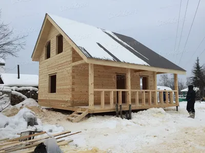 Каркасный дом «Новиков» 6х9 м, проект с фото и ценами