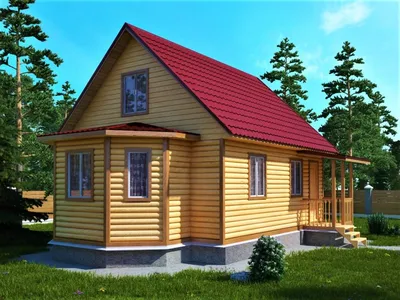 Проект газобетонного дома 82-18 :: Интернет-магазин Plans.ru :: Готовые  проекты домов