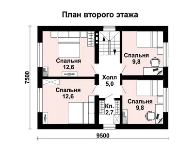 Каркасные дома 6 на 9: одноэтажные, двухэтажные, с мансардой. Строительство  каркасных домов 6х9 под ключ в СПб