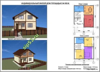 Проекты двухэтажных каркасных домов / каркасный дом своими руками