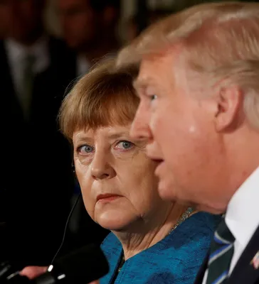 В Белом доме объяснили, почему Трамп не стал пожимать руку Меркель - Delfi  RU