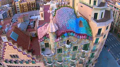 Дом Бальо (Casa Batlló) - Я люблю Барселону!