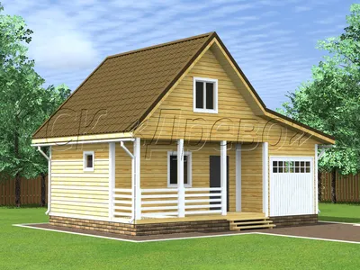 Недорогой дачный домик, из чего лучше построить: дерево или газобетон?