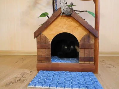 Строим кошкин дом за пару дней: Мастер-Классы в журнале Ярмарки Мастеров