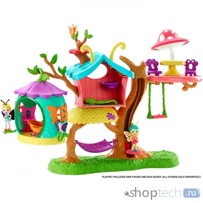 Игровой домик EnchanTimals - Дом маленького оленя GYJ18 - купить с  доставкой по выгодным ценам в интернет-магазине OZON (1185987006)