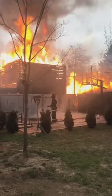 Рэпер Гуф опубликовал видео горящей дачи в Подмосковье – Москва 24,  28.04.2019