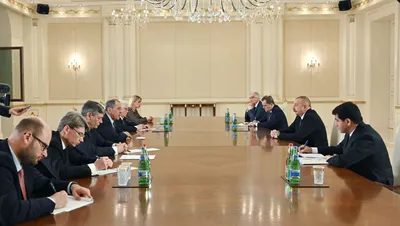 Президент Ильхам Алиев и первая леди Мехрибан Алиева приняли участие в  вечере памяти Муслима Магомаева