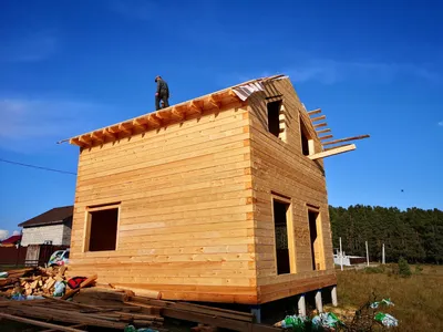 Сколько стоит построить дом из бруса? | Стремление