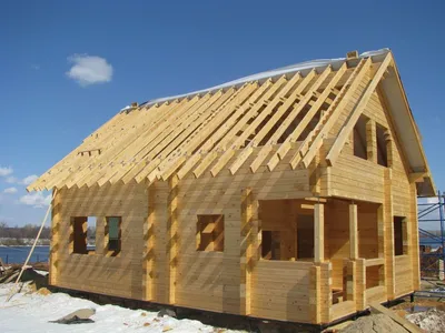 Как построить дом из бруса: технология строительства, пошаговая инструкция,  фото, видео