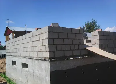 Дом из керамзитобетонных блоков строительство под ключ