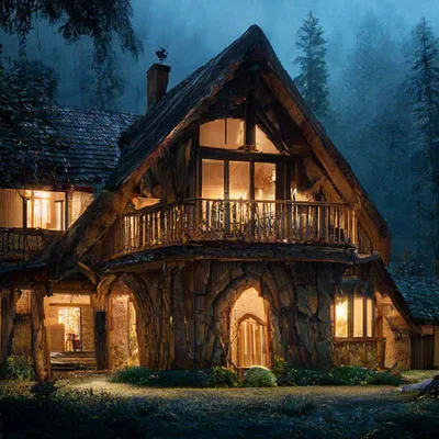 Деревянные дома из оцилиндрованного бревна - выбор окон