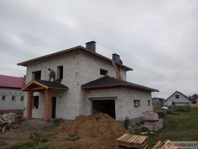 Строительство домов из шлакоблока (арболита) в Уфе | Богатырьстрой