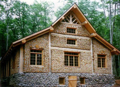 🏠 «Глиночурка» - дом из дров и глины | САЖАЕМ И СТРОИМ | Дзен