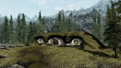 Дом Хоббита в майнкрафте |A Simple Hobbit Hole in minecraft - YouTube