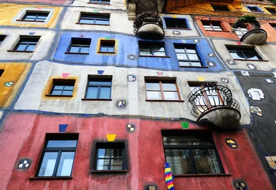 Дом Хундертвассера / Hundertwasserhaus, Вена, Австрия - «Дом Хундертвассера  в Вене - это надо видеть своими глазами!» | отзывы