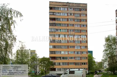 Фотографии отделки лоджии в доме «Корабль» на проспекте Луначарского 86 в  СПб